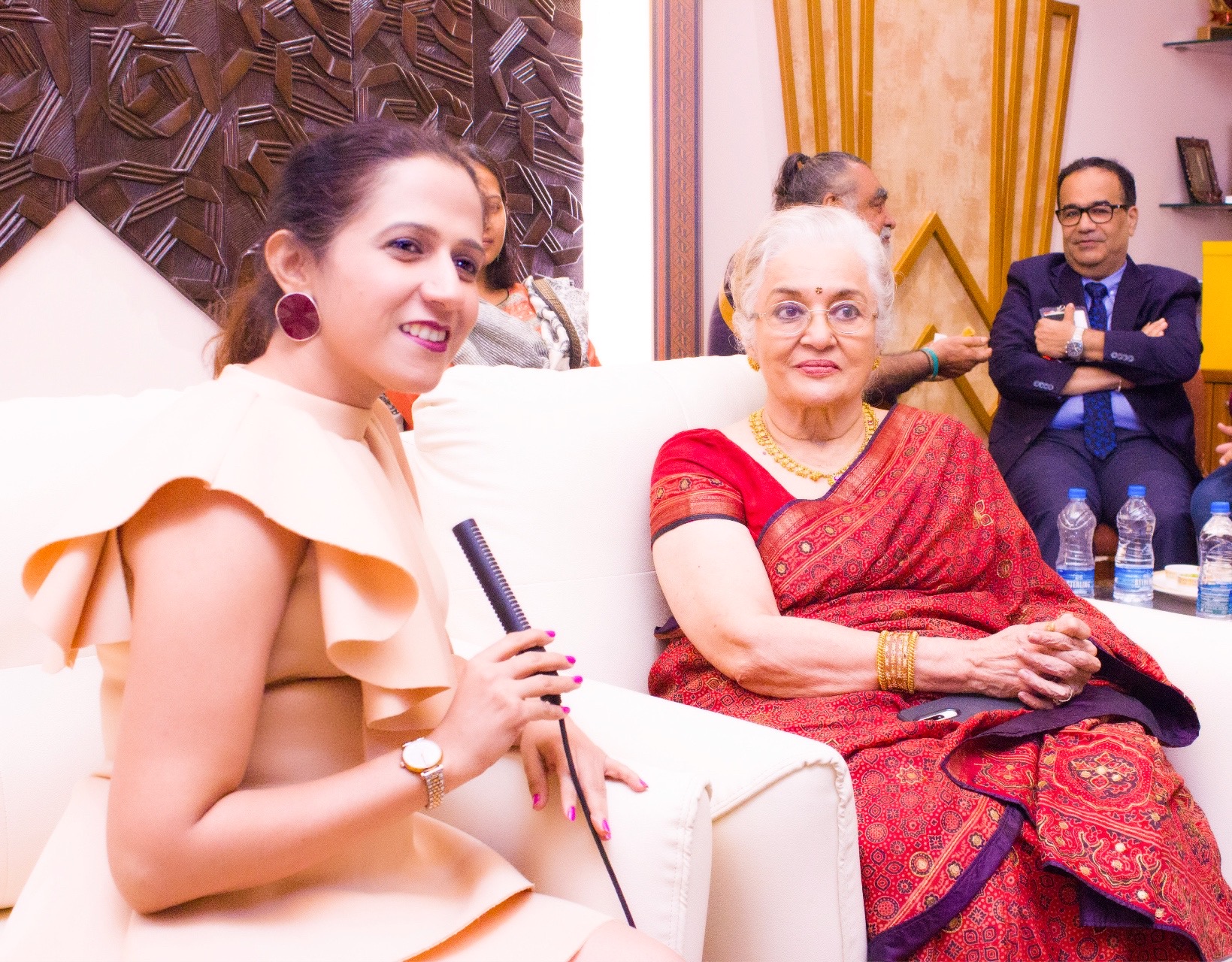 Interviewing ASHA PAREKH